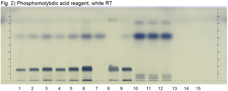 File:Pimpinella anisum Aniseed-Phosphomolybdic acid reagent, white RT-hptclc-association.png